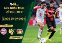 Fb88 soi kèo trận đấu Bayern Munich vs Leverkusen