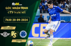 Fb88 soi kèo trận đấu Club Libertad vs Cruzeiro