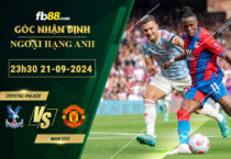 Fb88 soi kèo trận đấu Crystal Palace vs Man Utd