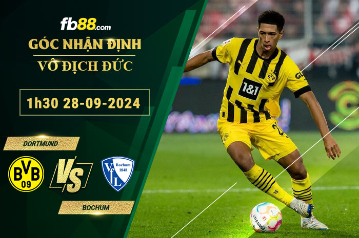 Fb88 soi kèo trận đấu Dortmund vs Bochum