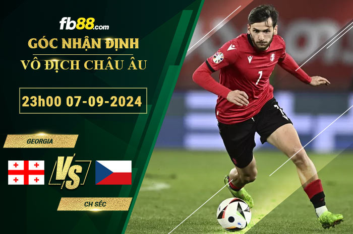 Fb88 soi kèo trận đấu Georgia vs CH Séc