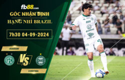 Fb88 soi kèo trận đấu Guarani vs Coritib