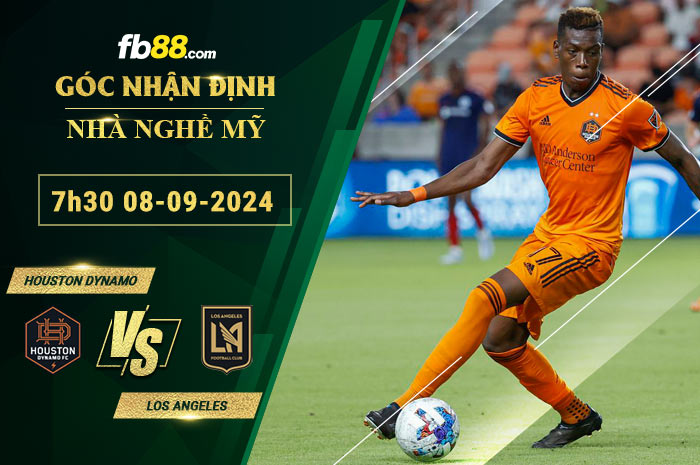 Fb88 soi kèo trận đấu Houston Dynamo vs Los Angeles