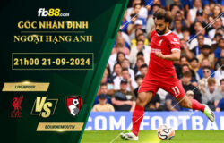 Fb88 soi kèo trận đấu Liverpool vs Bournemouth