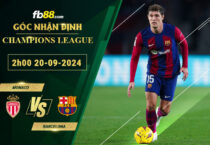 Fb88 soi kèo trận đấu Monaco vs Barcelona