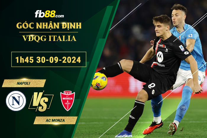 Fb88 soi kèo trận đấu Napoli vs AC Monza