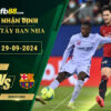 Fb88 soi kèo trận đấu Osasuna vs Barcelona