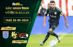 Fb88 soi kèo trận đấu PEC Zwolle vs AZ Alkmaar