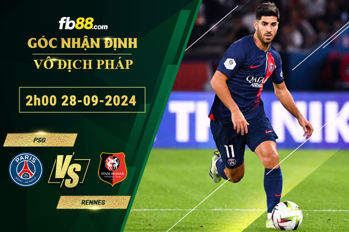 Fb88 soi kèo trận đấu PSG vs Rennes