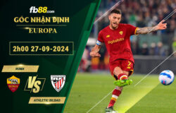 Fb88 soi kèo trận đấu Roma vs Athletic Bilbao