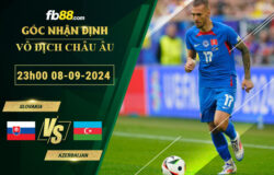 Fb88 soi kèo trận đấu Slovakia vs Azerbaijan