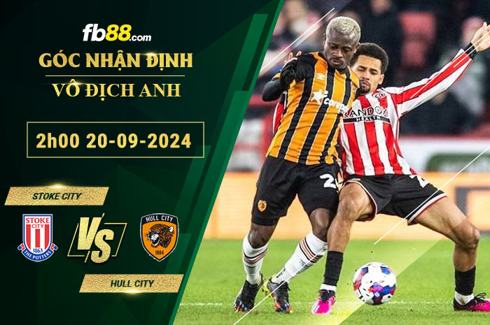 Fb88 soi kèo trận đấu Stoke City vs Hull City