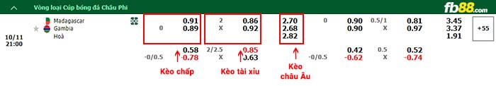 fb88-bảng kèo trận đấu Madagascar vs Gambia