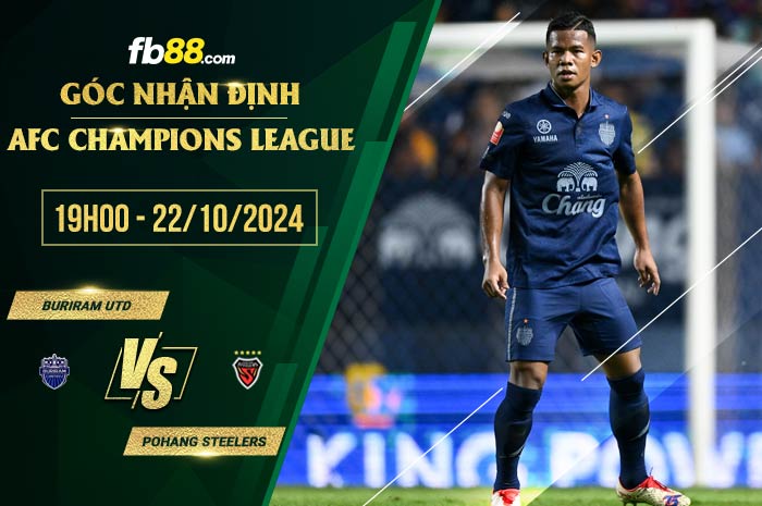 fb88-soi kèo Buriram vs Pohang Steelers