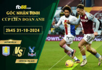 Fb88 soi kèo trận đấu Aston Villa vs Crystal Palace