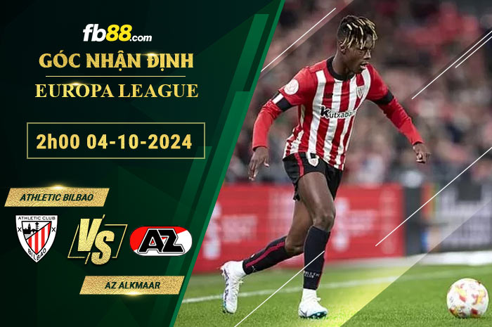 Fb88 soi kèo trận đấu Athletic Bilbao vs AZ Alkmaar