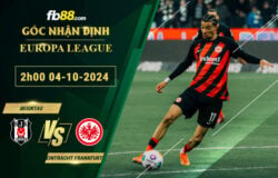 Fb88 soi kèo trận đấu Besiktas vs Eintracht Frankfurt