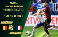 Fb88 soi kèo trận đấu Bỉ vs Pháp