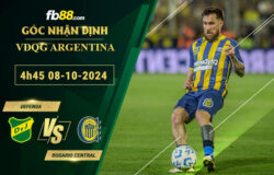 Fb88 soi kèo trận đấu Defensa vs Rosario Central