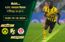 Fb88 soi kèo trận đấu Dortmund vs St. Pauli