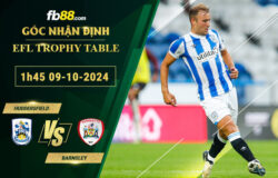 Fb88 soi kèo trận đấu Huddersfield vs Barnsley