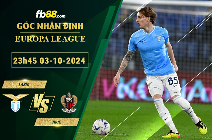 Fb88 soi kèo trận đấu Lazio vs Nice