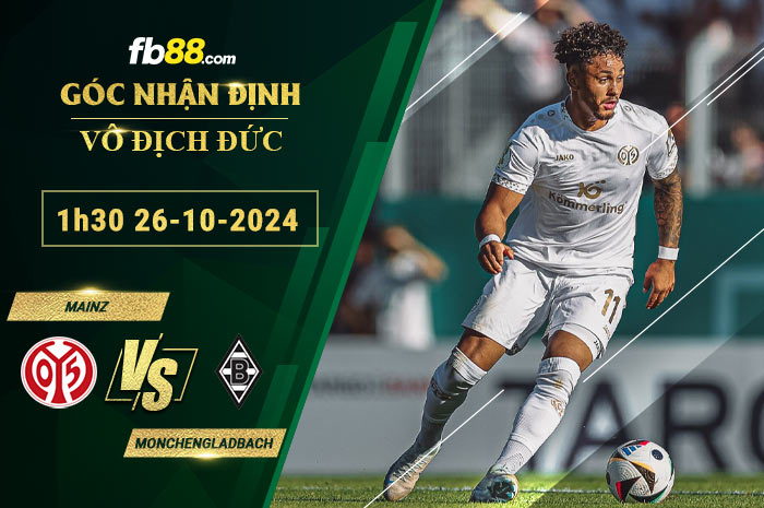 Fb88 soi kèo trận đấu Mainz vs Monchengladbach