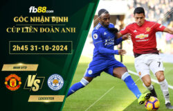 Fb88 soi kèo trận đấu Man Utd vs Leicester