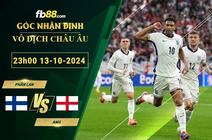 Fb88 soi kèo trận đấu Phần Lan vs Anh