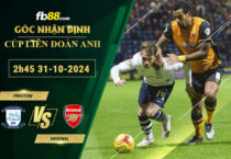 Fb88 soi kèo trận đấu Preston vs Arsenal