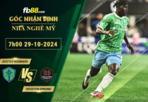 Fb88 soi kèo trận đấu Seattle Sounders vs Houston Dynamo