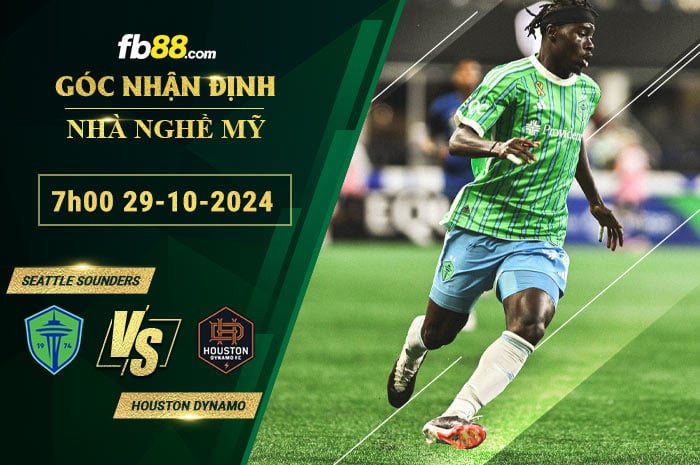 Fb88 soi kèo trận đấu Seattle Sounders vs Houston Dynamo