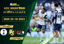 Fb88 bảng kèo trận đấu Tottenham vs AZ Alkmaar