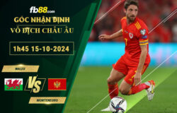 Fb88 soi kèo trận đấu Wales vs Montenegro