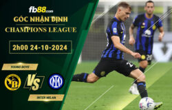 Fb88 soi kèo trận đấu Young Boys vs Inter Milan