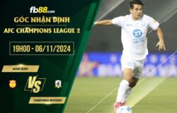 fb88-soi kèo Nam Định vs Tampines Rovers