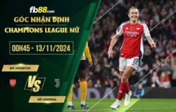 fb88-soi kèo Nữ Juventus vs Nữ Arsenal