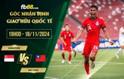 fb88-soi kèo Singapore vs Đài Loan