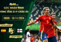 fb88-soi kèo U19 Tây Ban Nha vs U19 Đảo Faroe