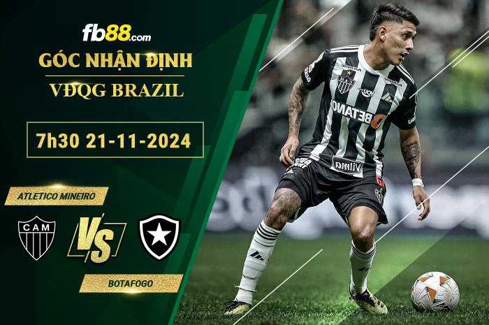 Fb88 soi kèo trận đấu Atletico Mineiro vs Botafogo