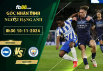 Fb88 soi kèo trận đấu Brighton vs Man City