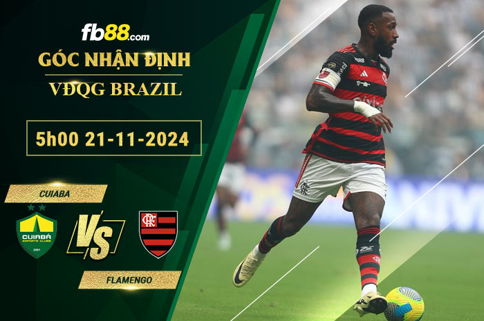 Fb88 soi kèo trận đấu Cuiaba vs Flamengo