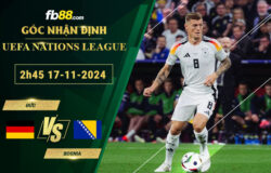 Fb88 soi kèo trận đấu Đức vs Bosnia