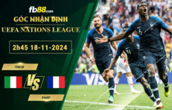 Fb88 soi kèo trận đấu Italia vs Pháp