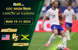 Fb88 soi kèo trận đấu Mỹ vs Jamaica