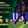 Fb88 soi kèo trận đấu PSG vs Atletico Madrid