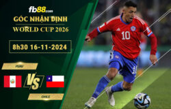 Fb88 soi kèo trận đấu Peru vs Chile