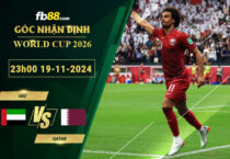 Fb88 soi kèo trận đấu UAE vs Qatar